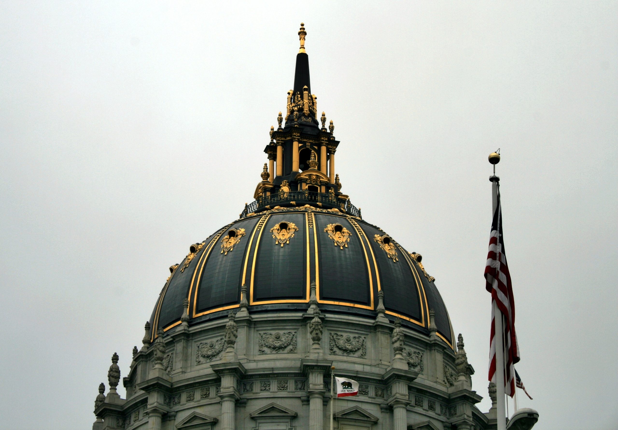 San Francisco City Hall Dome Before Restoration