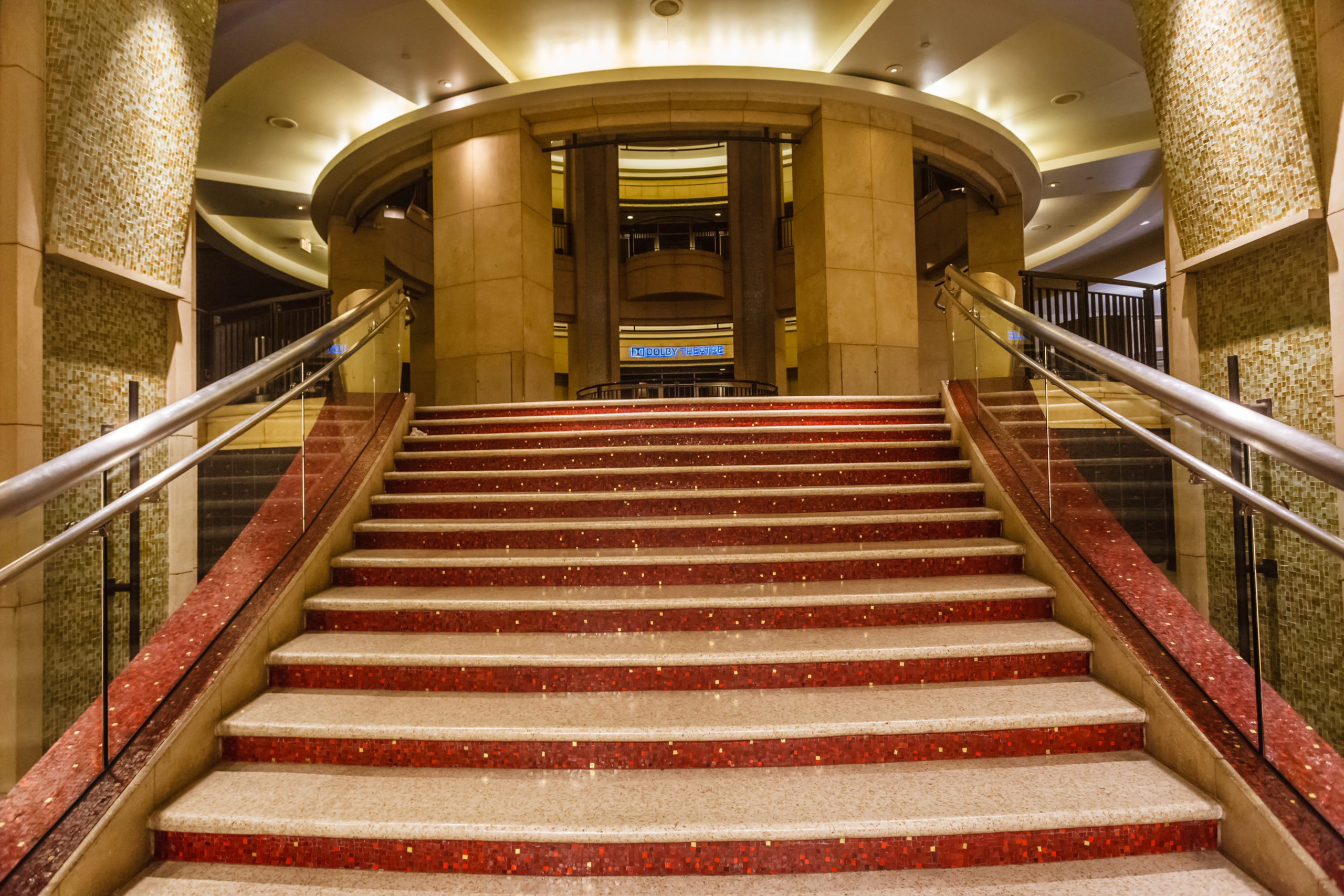Dolby Theatre Interior Staircase