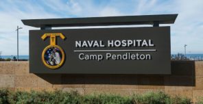 Camp Pendleton Naval Hospital Exterior Sign